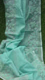 Hazel , Airy Kota elevated with a sheer organza border Saree for women -DIA001KS
