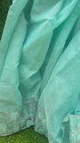 Hazel , Airy Kota elevated with a sheer organza border Saree for women -DIA001KS