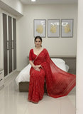 Jyoti Sarees Daily Wear Georgette Saree for women -FOF001DW