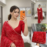Jyoti Sarees Daily Wear Georgette Saree for women -FOF001DW