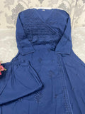 Blue  shade  Festival season Special  beautiful Cotton Angrakha Kurti pants-FASH001KSG