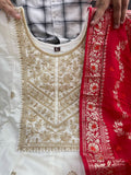 Jashn-E-Bahaaraa Anarkali Flared Kurti Pant Dupatta Set-JASHAN001KS