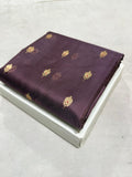 Suman , Pattu silk resam border ek nal motif saree for women -CHANDERI001PS