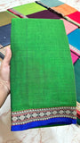Shraddha ,Green Narayan Peth Pure Cotton Saree for women - SRI001NPS