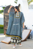 Designer Kaftan In Finest Muslin Fabric With Elegant Hand Work, Sheel And Tassel Work -DP001KPL