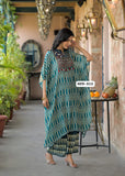 Designer Kaftan In Finest Muslin Fabric With Elegant Hand Work, Sheel And Tassel Work -DP001KPLA