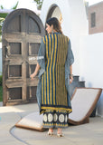 Designer Kaftan In Finest Muslin Fabric With Elegant Hand Work, Sheel And Tassel Work -DP001KPL