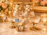 Beautiful  ice cream /dessert /kheer /pudding bowls with beautiful Golden handwork -PAL001GWG