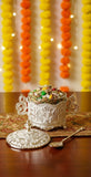 Multipurpose Decorative Mukhwas Pot with Spoon -AKSH001MP