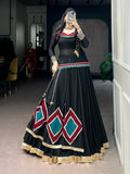 Navratri Collection 2026 ,Fully stitched Marble Fabric NavratrI Lehenga -SOC001NL