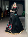 Navratri Collection 2026 ,Fully stitched Marble Fabric NavratrI Lehenga -SOC001NL
