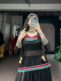 Navratri Collection 2026 ,Fully stitched Marble Fabric NavratrI Lehenga -SOC001NL