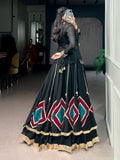 Navratri Collection 2026 ,Fully stitched Marble Fabric NavratrI Lehenga -SOC001NL