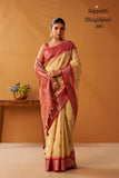 Beautiful   Modal Fancy Cotton Saree with Pochampalli Borders and Pallu -OEK001CR