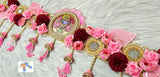 Shreenathji Toran/ Bandhanvaar with Mirror , Kundan and Floral work-ANUB001KB