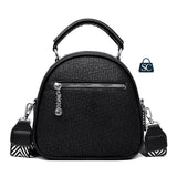 Black Elephant Design Small Sling Bag for women -SC001BE