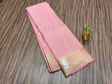 Avanthika , Pastel Pink Brocade Mysore Silk Saree for women -SACH001MB