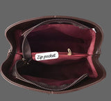 Black Premium Classy Leather Look Elephant Design  Broad Belt Sling Bag for women -GUP001TBL