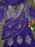 New Super Embroidery sequins work Fully stitched Fancy Lehenga choli - GARI001LC