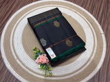 Shubangi , Kanjivaram Handloom Silk Saree with Blouse -SACH001KS