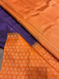 Bagyashree , Kanjivaram Handloom Silk Saree with Blouse -SACH001KSA