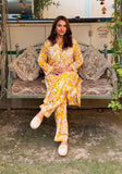 SR Chikankari, Mulmul Printed Palazo Set for women -JASH001MPA