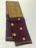 Meena Kumari , Kanchipuram Pure Silk Handloom Saree with 2 Gram Pure Zari -SACHI001PJ