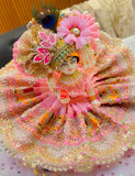 Janamasthami 2026 Special Shyamashyam presents Designer Pink  Poshak for Laddu Gopalji - BRIJ001LGC