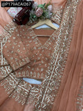 Navomi , Beautiful Pastel shade saree with Tread and sequins work -DF3001PSSS