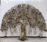 Big Size Brass Superfine wall Hanging Kalpavriksh Tree (Wish Fulfilling Tree ) -HRH001KVT