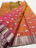 Vismaya , Pure chanderi Handloom Katan Silk  saree for women -NAGMA001KS