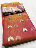 Vismaya , Pure chanderi Handloom Katan Silk  saree for women -NAGMA001KS