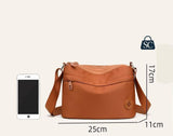 Orange Stylish Nylon Sling Bag for women -SC001NBA