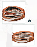 Orange Stylish Nylon Sling Bag for women -SC001NBA