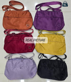 Orange Stylish Nylon Sling Bag for women -SC001NBA