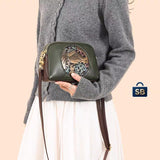 Green  Elephant Design Sling Bag for women -GUP001GT