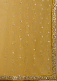 Moushmi , Mustard Yellow Designer Lehenga Choli for Special Occassions-OEK001MY