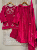 Premium Lehriya Georgette Fabric with full lining in kurta ,Skirt and  Full  Duppatta -DP001LKS