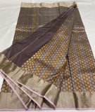 Amala , Designer Pure Chanderi Silk Saree for women -ANSA001CS
