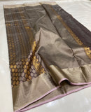 Amala , Designer Pure Chanderi Silk Saree for women -ANSA001CS