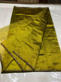 Beautiful South Indian Celebrity Trisha Inspired Pure Chanderi Silk Saree for Women -ANSA001TS