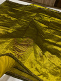 Beautiful South Indian Celebrity Trisha Inspired Pure Chanderi Silk Saree for Women -ANSA001TS