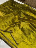 Beautiful South Indian Celebrity Trisha Inspired Pure Chanderi Silk Saree for Women -ANSA001TS