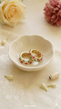 Set of 6 , Gold Plated Stone studded Kangan for 1 Number Laddu Gopal ji -BRIJ001KS
