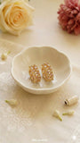 Set of 6 , Gold Plated Stone studded Kangan for 1 Number Laddu Gopal ji -BRIJ001KS