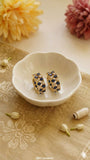 Set of 6 , Gold Plated Stone studded Kangan for 1 Number Laddu Gopal ji -BRIJ001KS