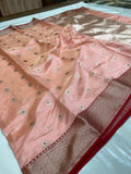 Sumangali , Beautiful Chanderi Silk Tissue Saree for women -ANSA001NT