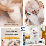 Julie  Cute Soft Plushy Cat  Backpack for Kids and Women -SC001KBB