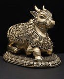Brass Nandi Statue in Brass -HOH001BN