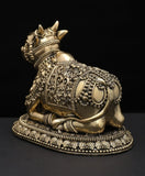 Brass Nandi Statue in Brass -HOH001BN